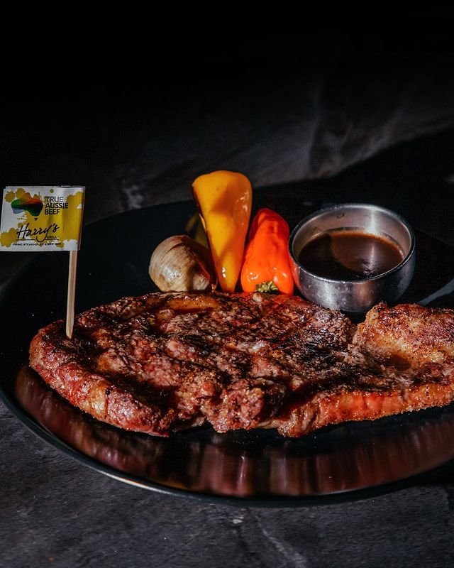 corte de carne con chiles