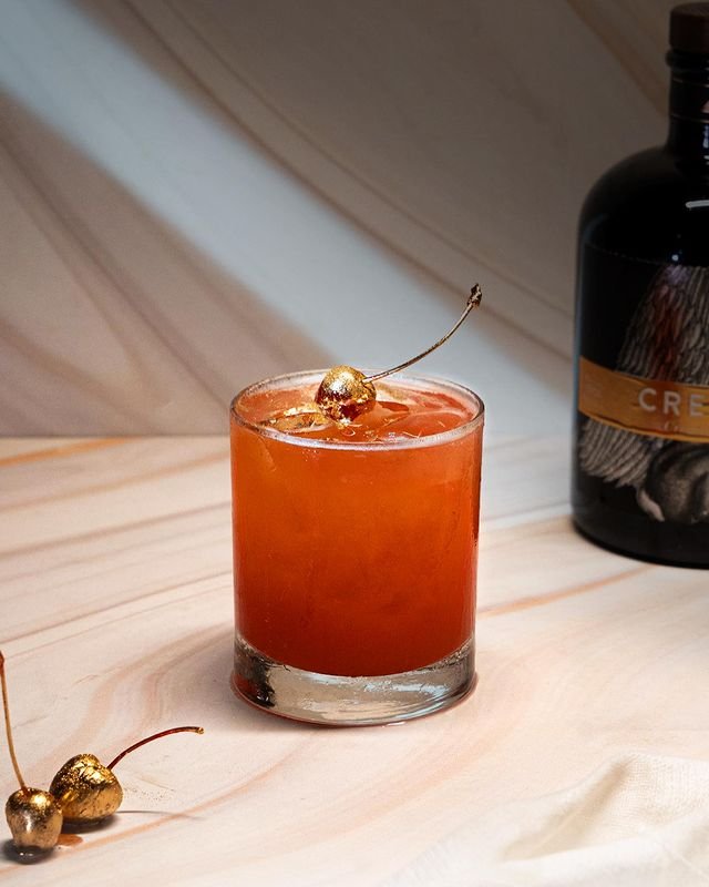gold cocktail